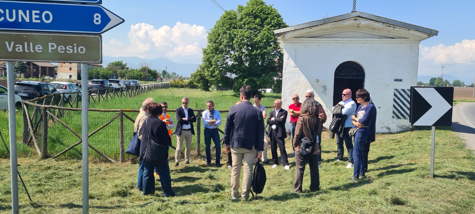 Margarita, sopralluogo sulla sicurezza dell’incrocio tra le provinciali 422 e 43