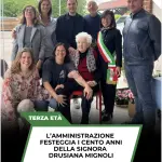 Villafalletto, festa per i 100 anni di Drusiana Mignoli